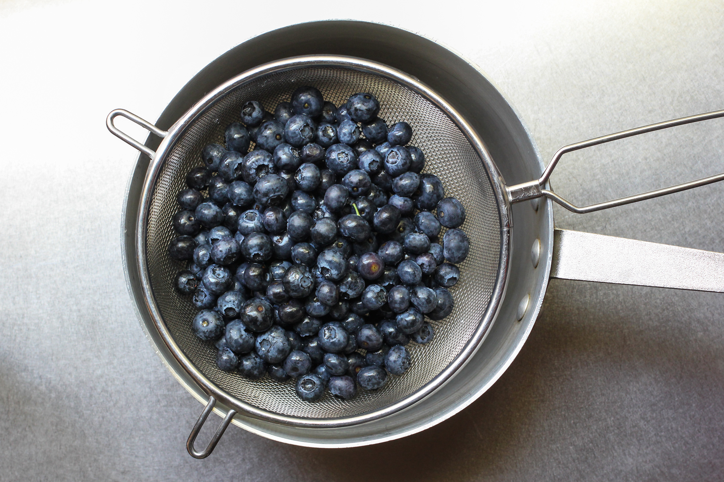 Blueberry Basil Infused Vodka