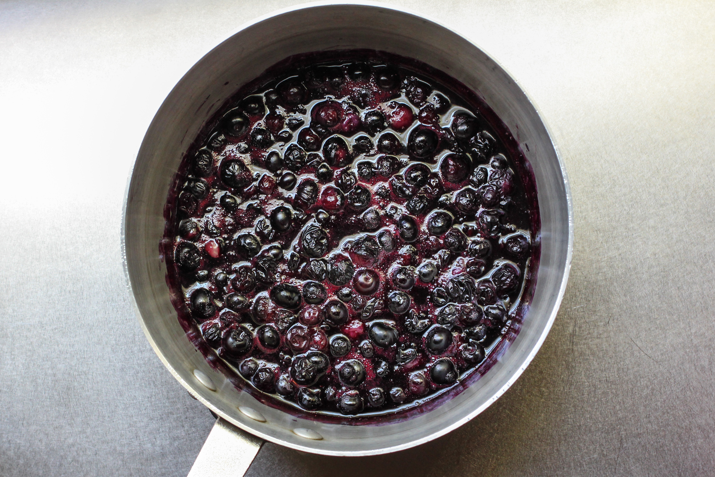 Blueberry Basil Infused Vodka