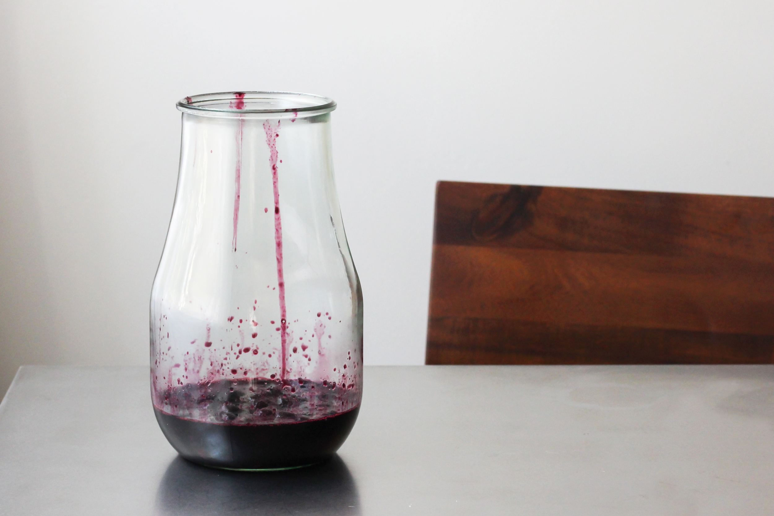 Blueberry Basil Infused Vodka