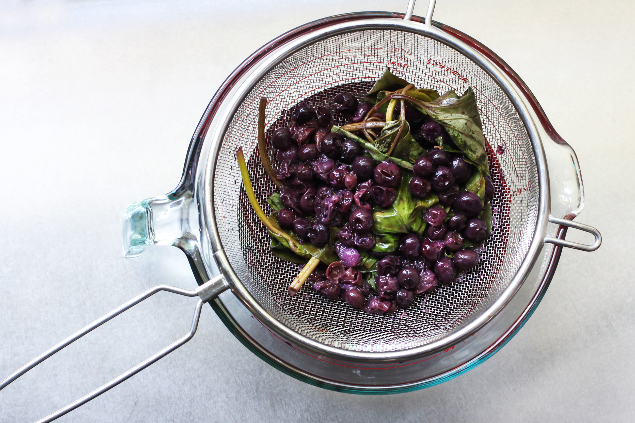 Blueberry Basil Infused Vodka