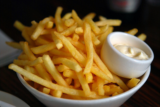 Perfect Pub Fries with Smokey Spicy Aioli