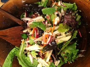  Summer Slaw w Greens and Bacon