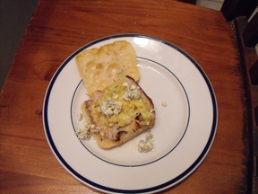 Crispy Pork Belly Sandwich with Fennel Apple Slaw