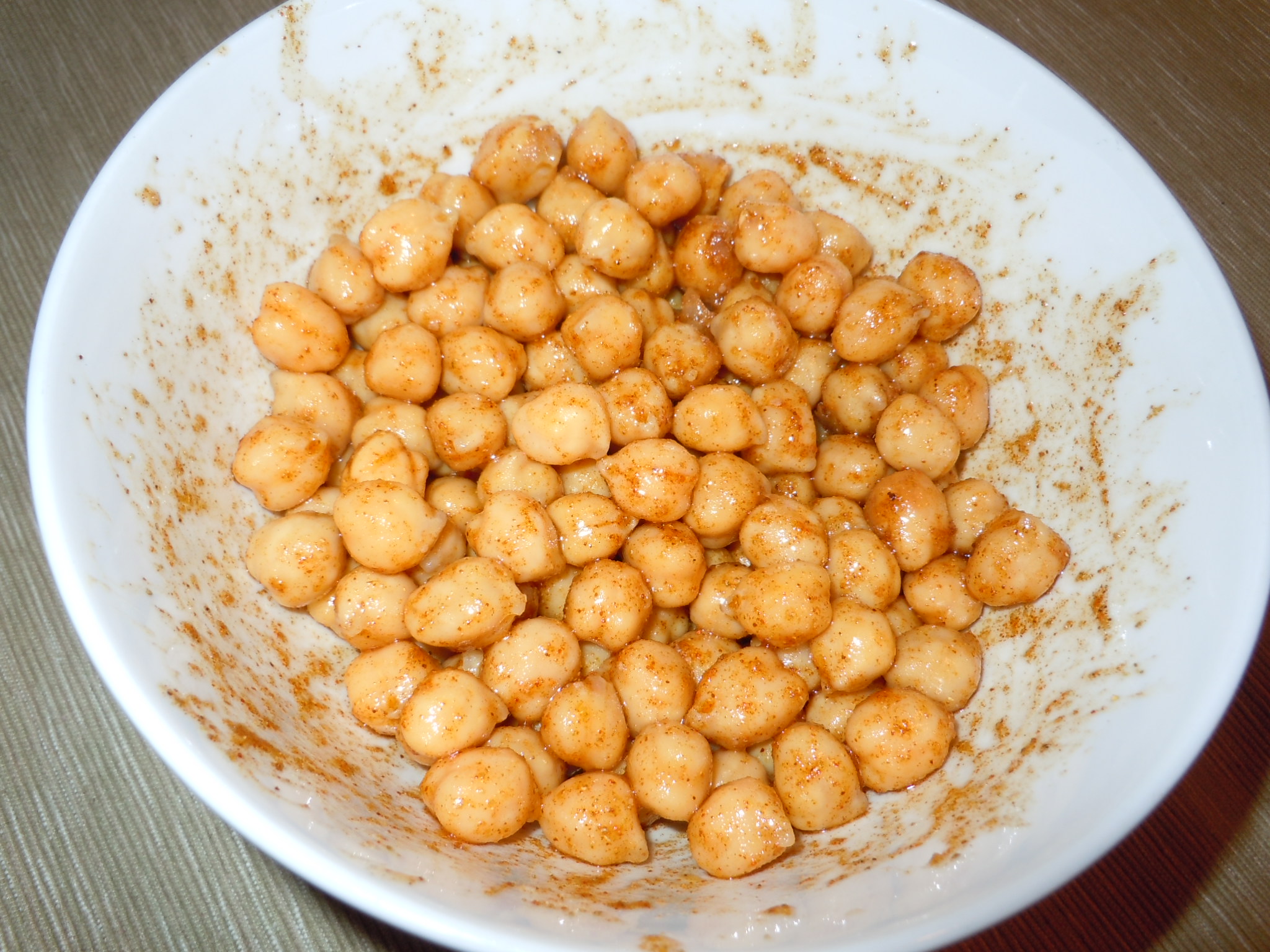 Crispy Roasted Chickpeas