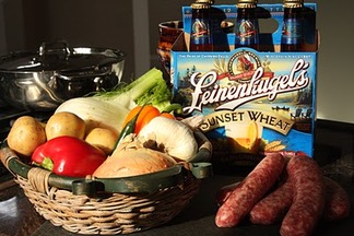 Six-Pack Brat Stew