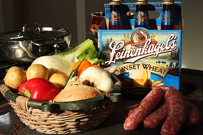 Six-Pack Brat Stew