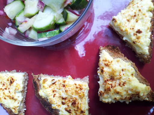 Bunny's Broiled Egg Sandwiches