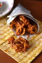 Onion Pakoras (Fritters)
