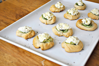 Zucchini and Ricotta Puffs