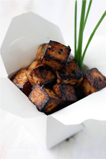 Sweet, Sticky & Spicy Tofu