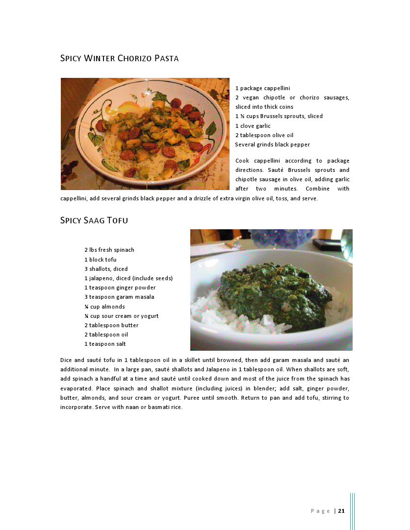 Spicy Saag Tofu