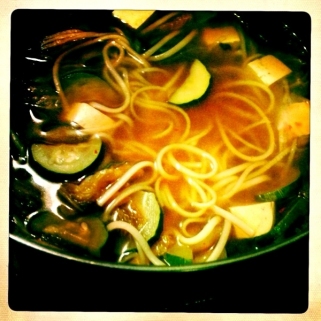Kimchi Udon Noodle Soup