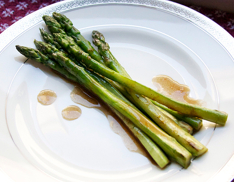 Orange balsamic brown butter dressing