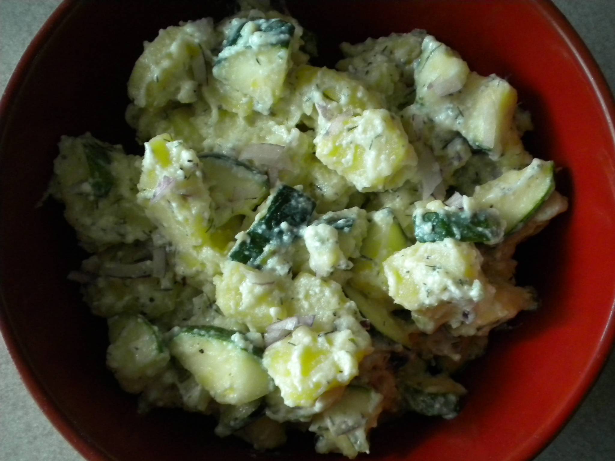 Dilled Zucchini-Potato Salad