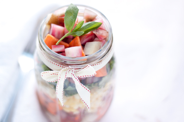 Summer Basil Beet Salad