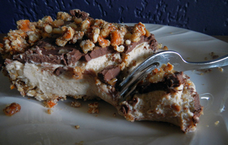 Peanut Butter Pretzel Pie