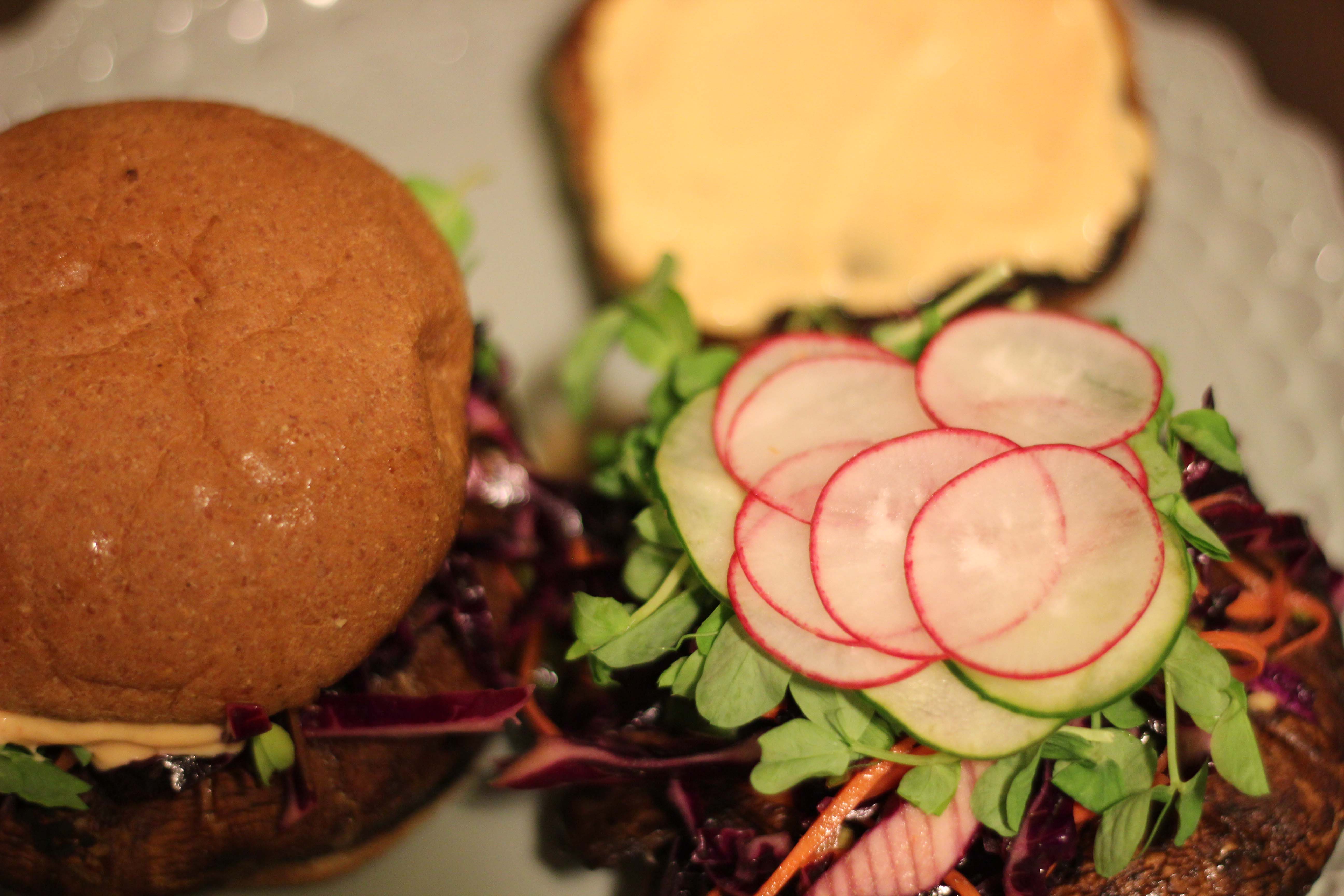 Portabella Burgers That Aren't a Snooze