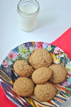 Almond Butter & Coconut Cookies