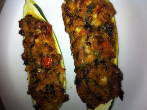 Tasty Stuffed Zucchini