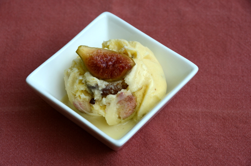 Whey and Honey-Spiced Fig Ice Cream