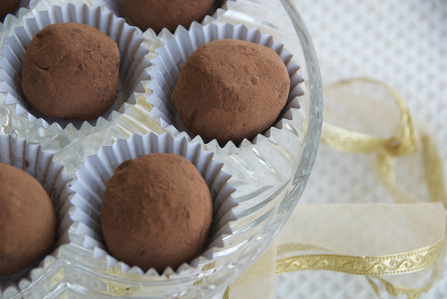 Easy Chocolate Ginger Truffles