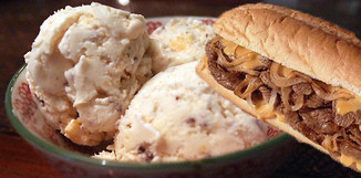 Philadelphia Cheese Steak Ice Cream