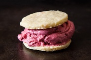 Raspberry Ice Cream Sandwiches