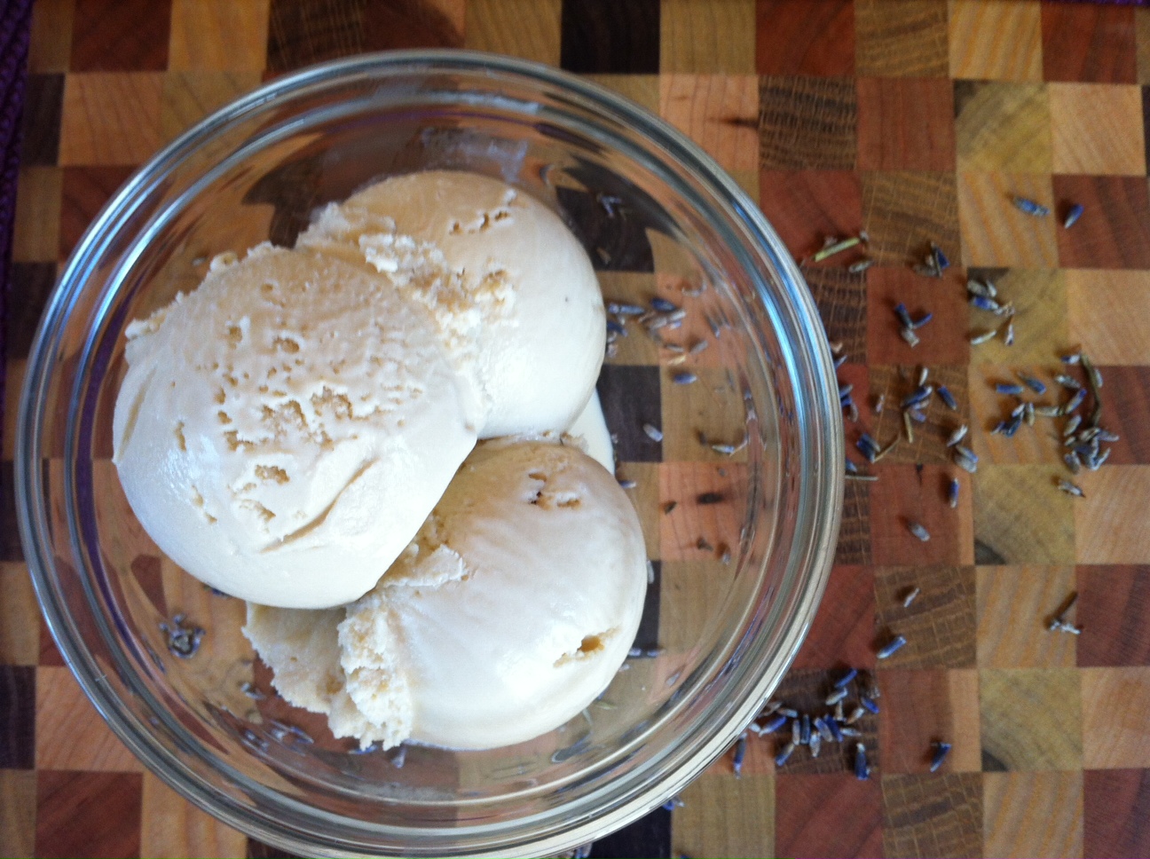 Honey Lavender Ice Cream
