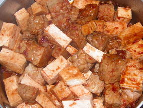 Spicy Barbecue Tofu and Tempeh