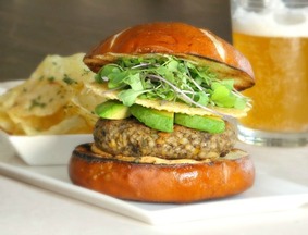 Mixed Grain Veggie Burger