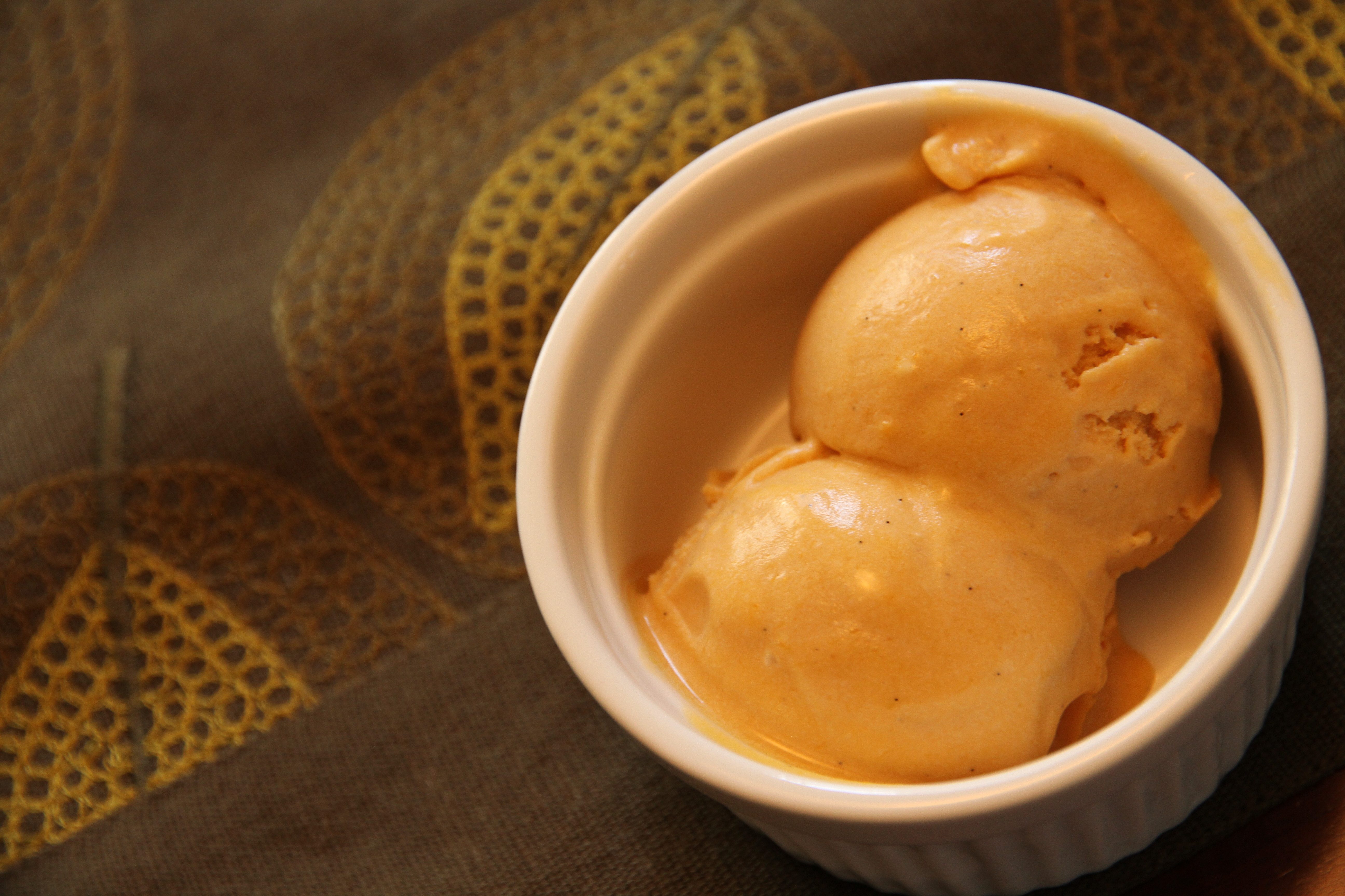 Kabocha Vanilla Chai Ice Cream