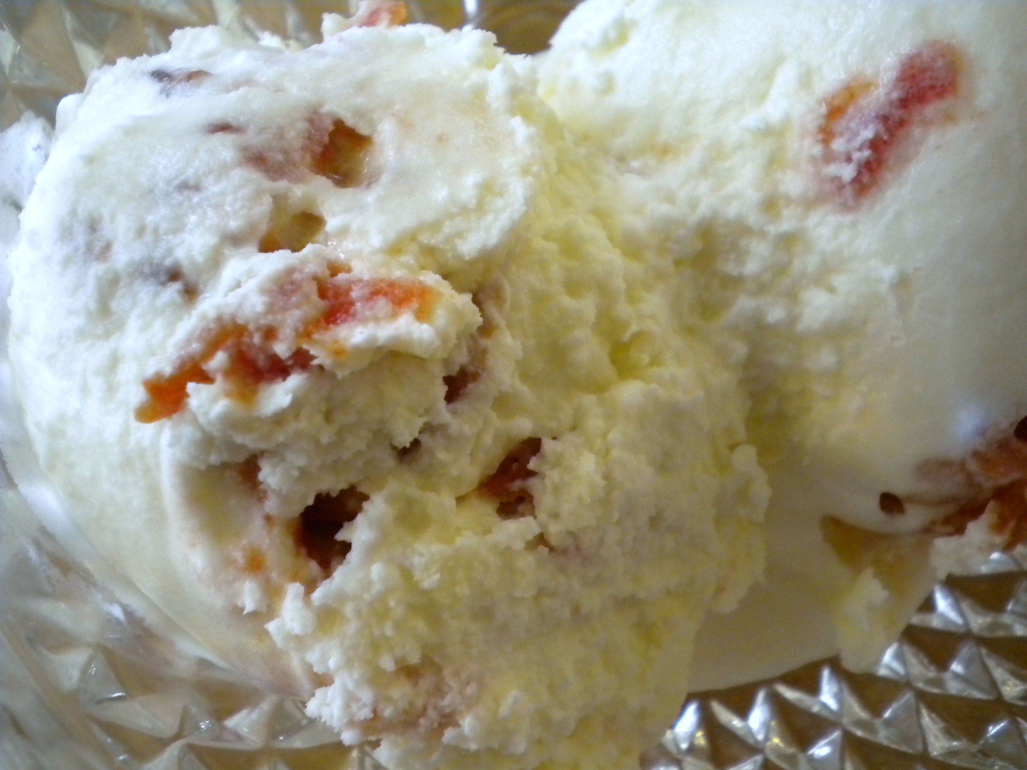 Candied Bacon and Tomato Jam Ice Cream