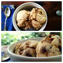 Caramelized Apple Molasses Cookie Ice Cream 