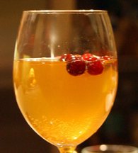 Chilled Spiced and Bubbly Cider Punch