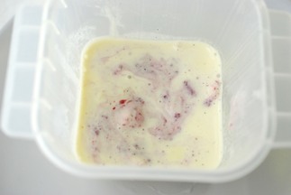 Peach Melba Ice Cream