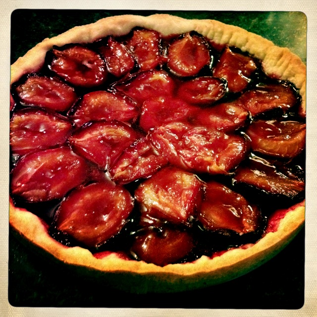 BEST Easiest Purple Plum Tart, courtesy Edna Lewis