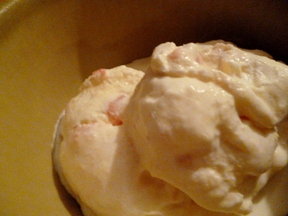 Basil Tomato Toasted Pine Nut Ice Cream