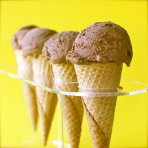 No Egg Nutella Ice Cream with Goat's Milk