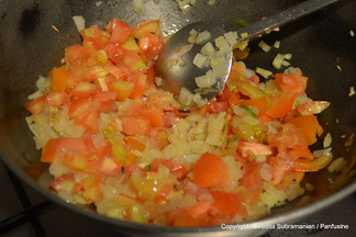 (almost) Spiceless eggplant Bharta