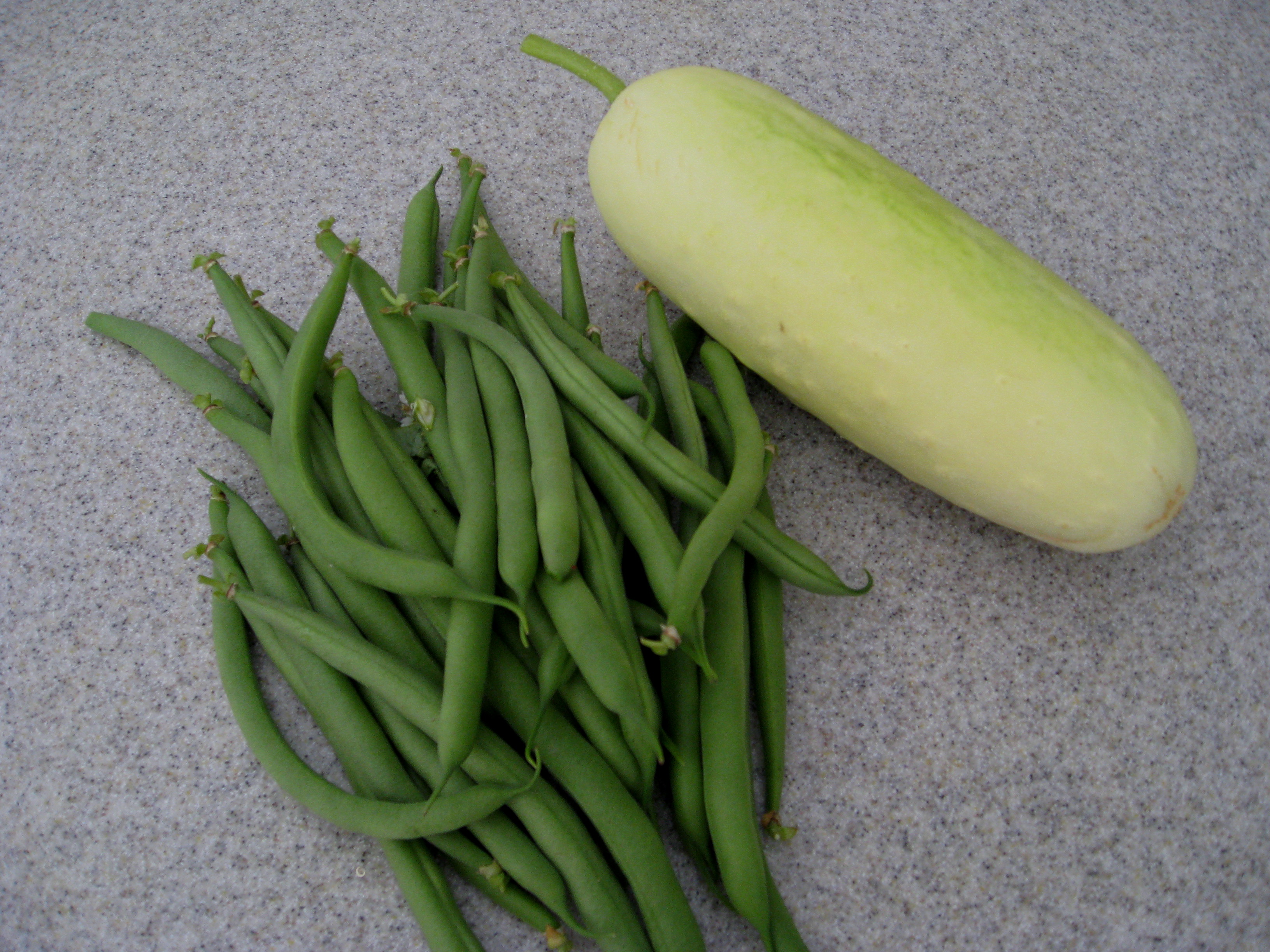 Cucumber, Green Bean and Dill salad