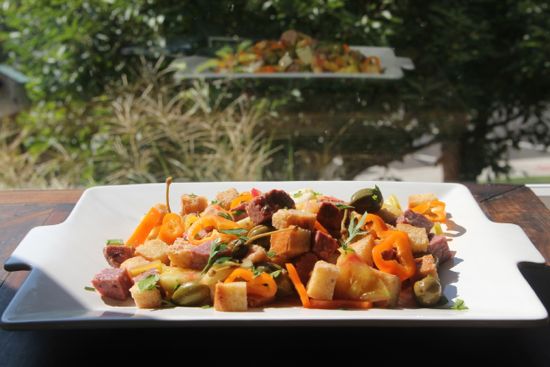 Salami Antipasto Panzanella