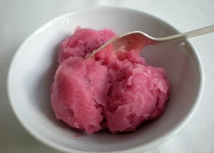 Wild Grape Sorbet