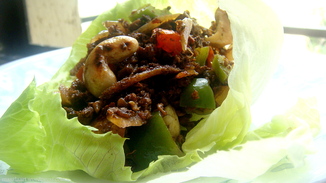 Lemongrass Chicken Lettuce Wraps