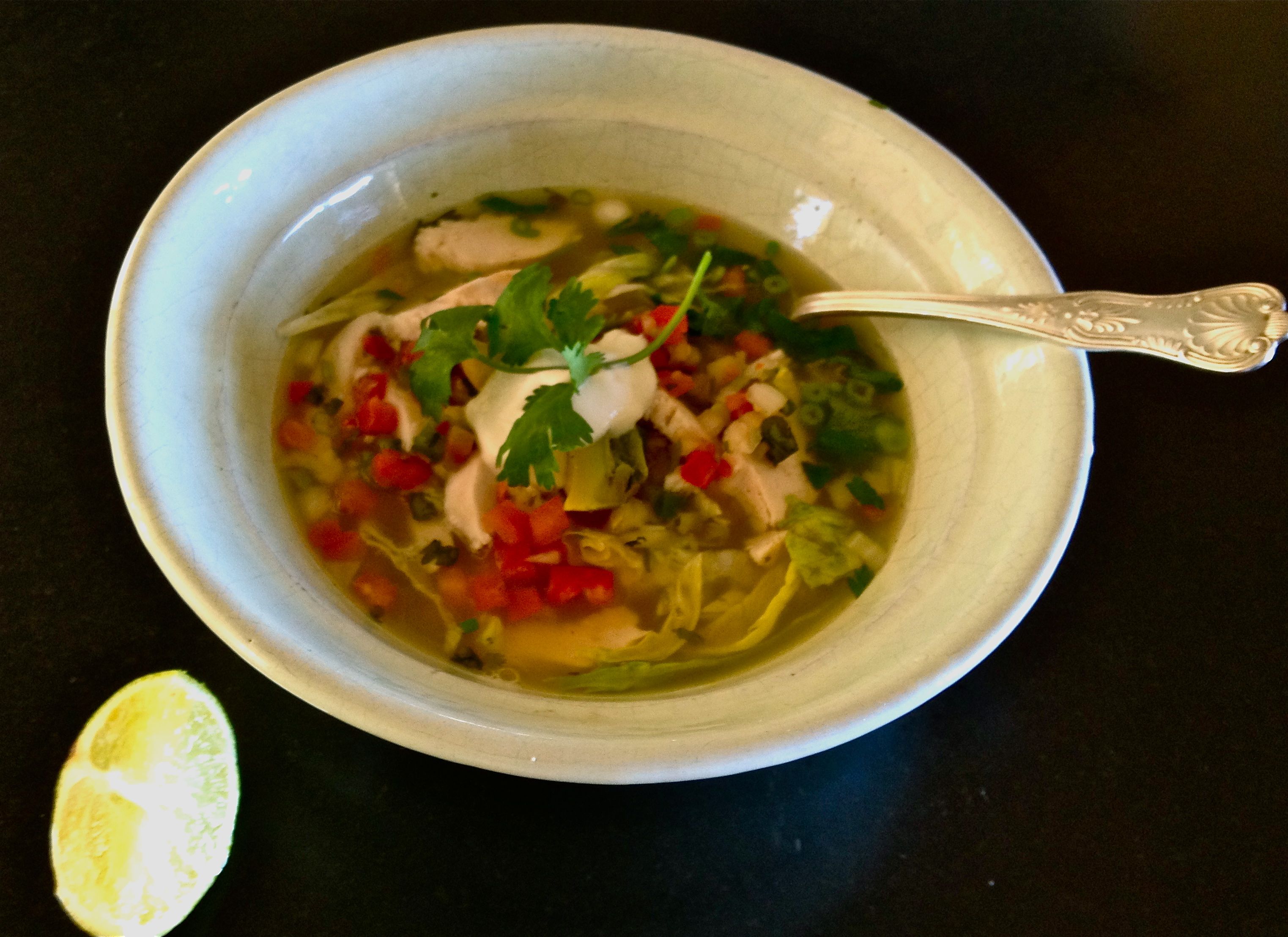 MANANA CHICKEN TORTILLA SOUP 