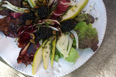 Best-of-Summer Grilled Radicchio and Pear Salad
