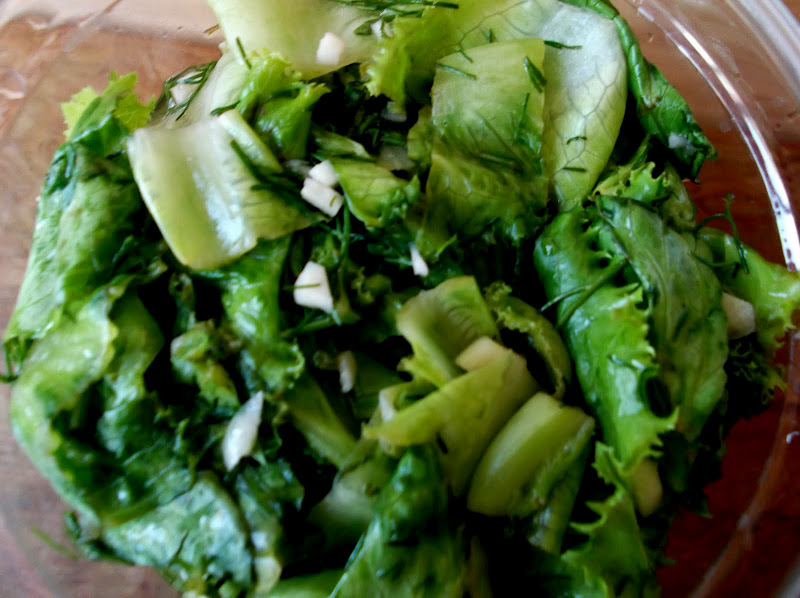 Shalotta, Mom's Pickled Lettuce Condiment