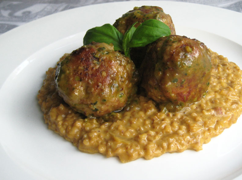 Cheesy Meatballs