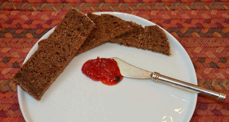 Lightly Spiced Plum Jam