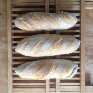 Three Rustic Levain Batards