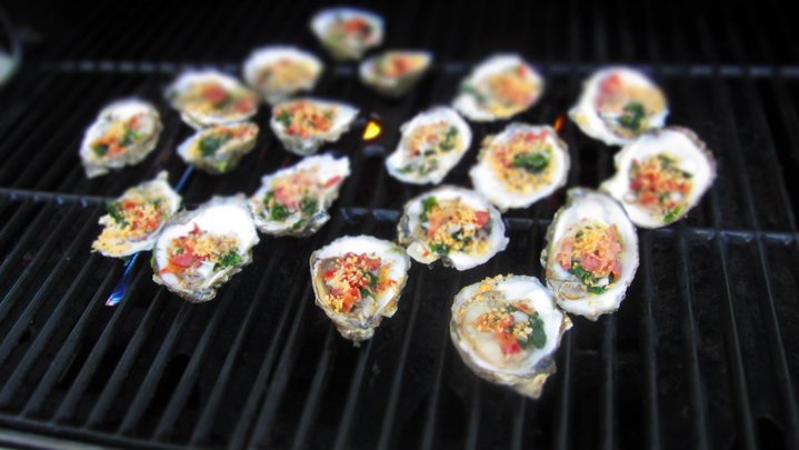 Grilled Oysters